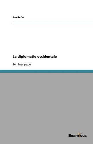 La diplomatie occidentale