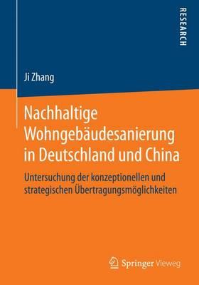 Nachhaltige Wohngebaudesanierung in Deutschland Und China