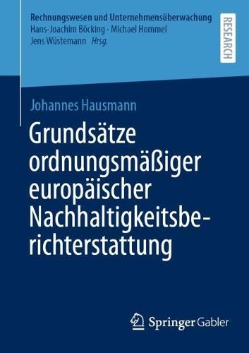 Grundsätze ordnungsmäßiger europäischer Nachhaltigkeitsberichterstattung