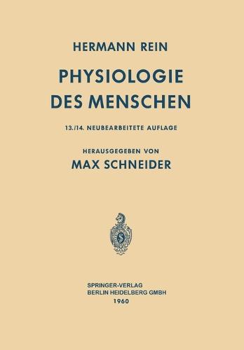 Einführung in die Physiologie des Menschen