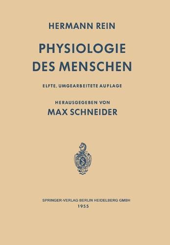 Einführung in die Physiologie des Menschen