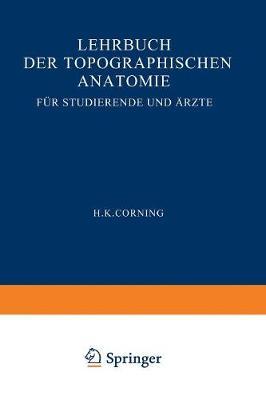 Lehrbuch der topographischen Anatomie für Studierende und Ärzte