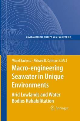 Macro-engineering Seawater in Unique Environments: Arid Lowlands and Water Bodies Rehabilitation