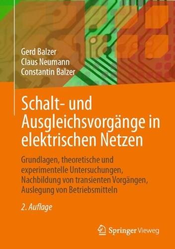 Schalt- und Ausgleichsvorgänge in elektrischen Netzen: Grundlagen, theoretische und experimentelle Untersuchungen, Nachbildung von transienten Vorgängen, Auslegung von Betriebsmitteln