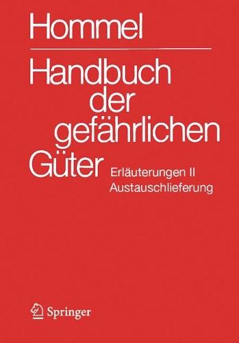 Handbuch der gefährlichen Güter. Erläuterungen II. Austauschlieferung, Dezember 2025: Gewässerverunreinigung