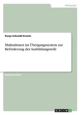 Massnahmen im UEbergangssystem zur Befoerderung der Ausbildungsreife