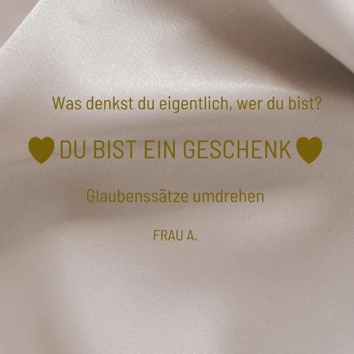 Was denkst du eigentlich, wer du bist?: Glaubenssätze umdrehen