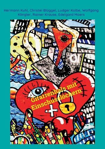 Gitarrenhals mit Einschusslöchern