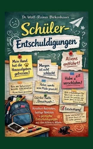 Schüler-Entschuldigungen: Kreative Ausreden, lustige Notizen und peinliche Entschuldigungen aus den 60ern bis 80ern