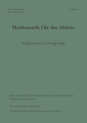 Mathematik für das Abitur: Booklet 16