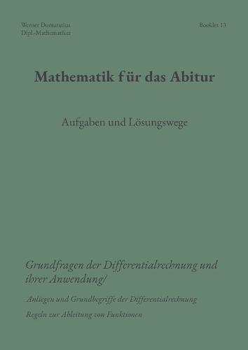 Mathematik für das Abitur: Booklet 13