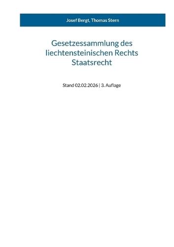 Gesetzessammlung des liechtensteinischen Rechts - Staatsrecht