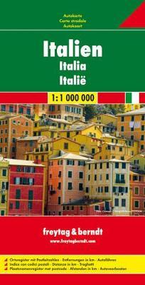 Italy Road Map 1:1 000 000