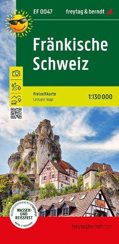 Franconian Switzerland Hiking and Leisure Map: 1:130,000 scale