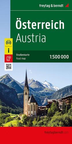 Austria Road and Leisure Map