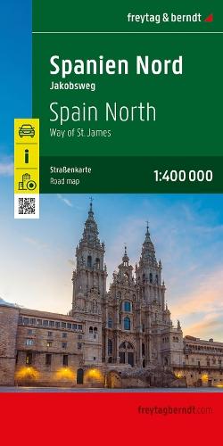 Northern Spain (Camino de Santiago) Road Map: Way of St James : 2 map set
