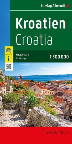 Croatia Road Map 1: 500 000