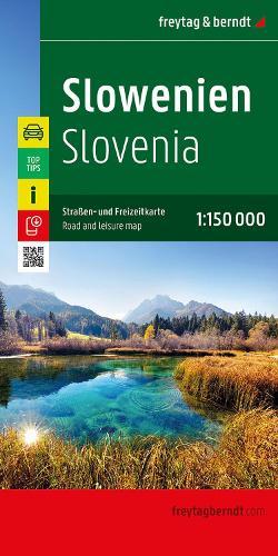 Slovenia 1:150 000: Road and Leisure Map