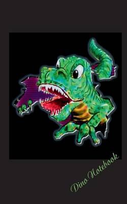 Notebook (Dino): Dinosaurier Notizbuch, Notebook, Einschreibbuch, Tagebuch, Diary, Notes, Buch für Notizen im praktischen Pocketformat, Urzeit, Godzilla, Monster, Saurier