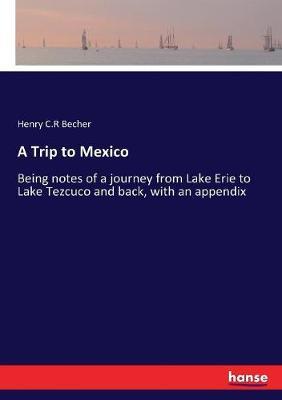 A Trip to Mexico: Being notes of a journey from Lake Erie to Lake Tezcuco and back, with an appendix