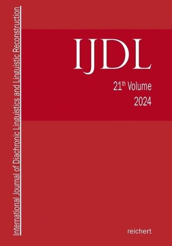 International Journal of Diachronic Linguistics and Linguistic Reconstruction
