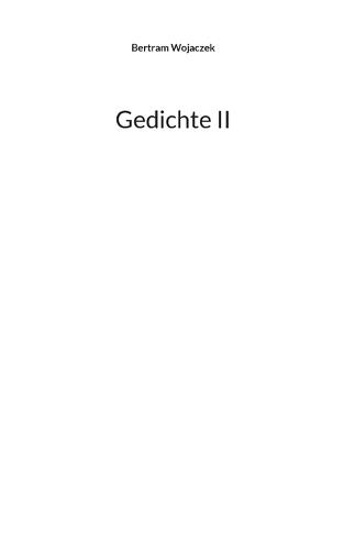 Gedichte II