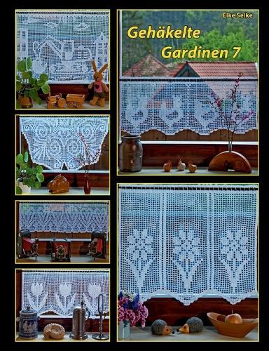 Gehäkelte Gardinen 7: 21 dekorative Modelle in Filethäkelei