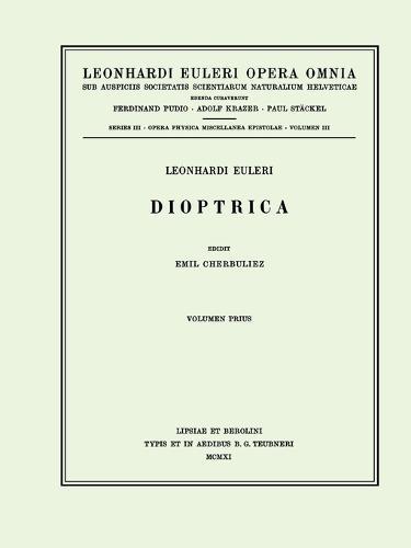 Dioptrica 1st part