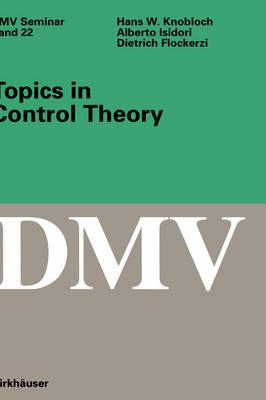 Topics in Control Theory