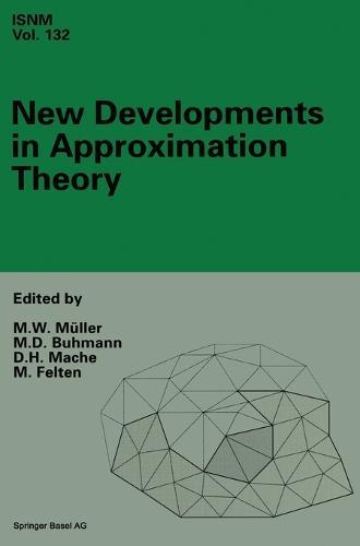New Developments in Approximation Theory: 2nd International Dortmund Meeting (IDoMAT) '98, Germany, February 23-27, 1998