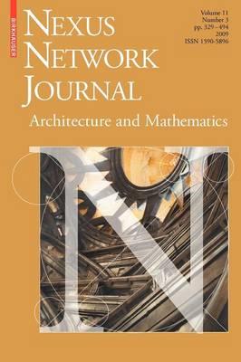 Nexus Network Journal 11,3: Architecture and Mathematics
