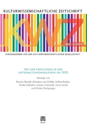 Pop und Populismus in den Unterhaltungsmagazinen um 1933