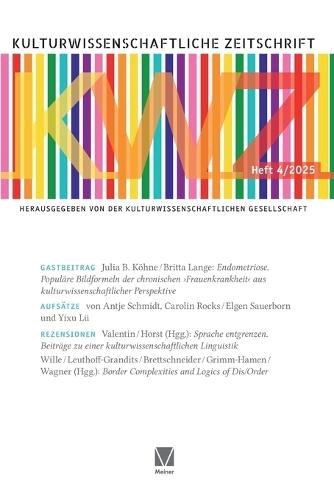 Kulturwissenschaftliche Zeitschrift 4/2025