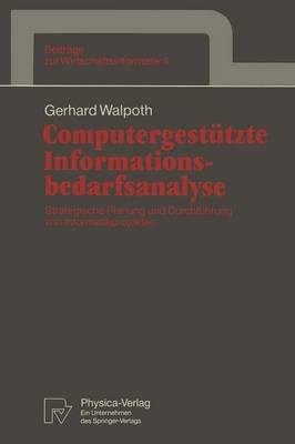 Computergestützte Informationsbedarfsanalyse: Strategische Planung und Durchführung von Informatikprojekten