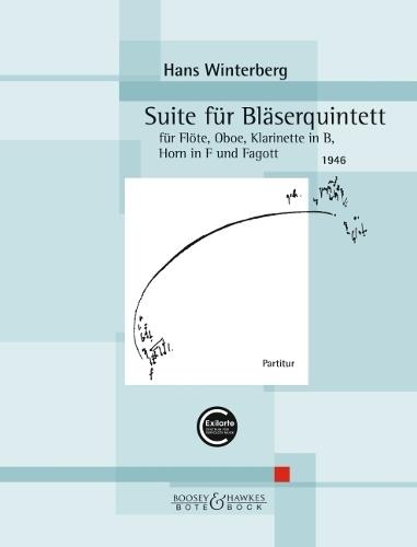 Winterberg: Suite for Blaserquintett for Flute, Oboe, Clarinet, Horn in F, Bassoon Score