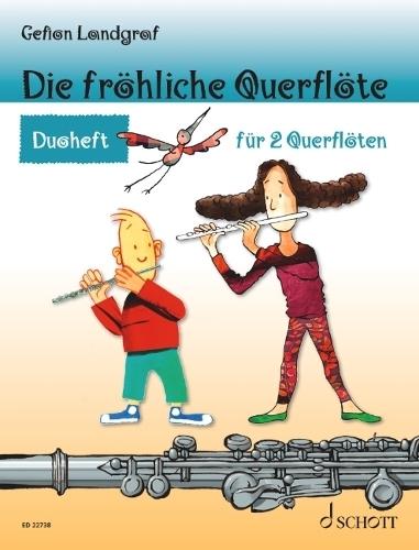 Die fröhliche Querflöte: Duoheft