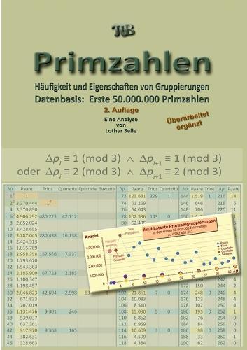Primzahlen: Häufigkeit und Eigenschaften von Gruppierungen Datenbasis: Erste 50.000.000 Primzahlen