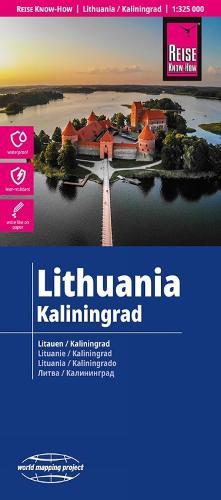 Lithuania and Kaliningrad (1:325.000)