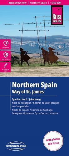 Northern Spain and Way of St. James (1:350.000)