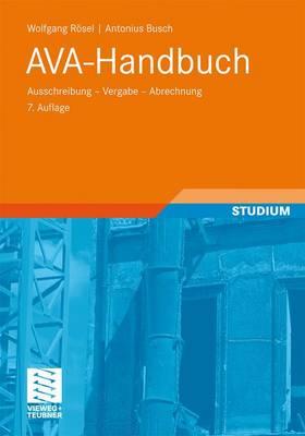 Ava-Handbuch: Ausschreibung - Vergabe - Abrechnung