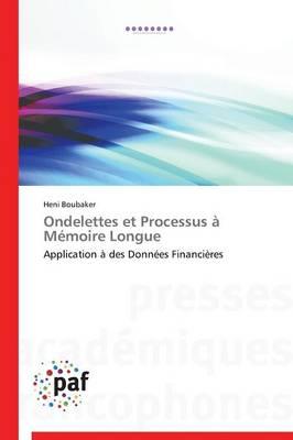 Ondelettes Et Processus A Memoire Longue