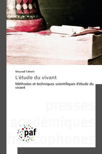 L'étude du vivant