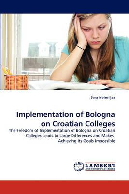 Implementation of Bologna on Croatian Colleges