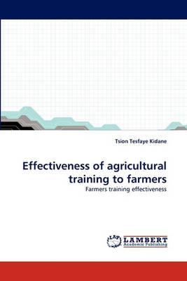 Effectiveness of agricultural training to farmers