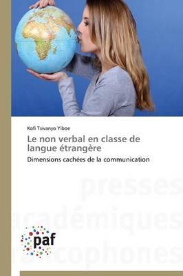 Le Non Verbal En Classe de Langue Étrangère