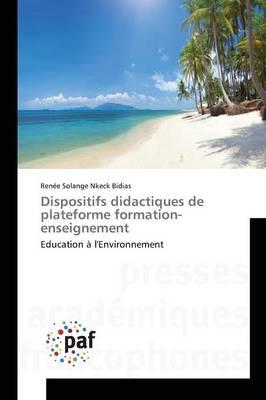 Dispositifs Didactiques de Plateforme Formation-Enseignement