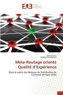 Méta-routage orienté qualité d expérience