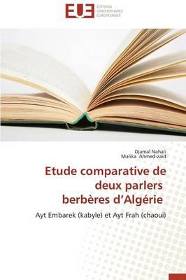 Etude Comparative de Deux Parlers Berberes D Algerie