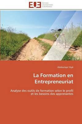 La Formation En Entrepreneuriat