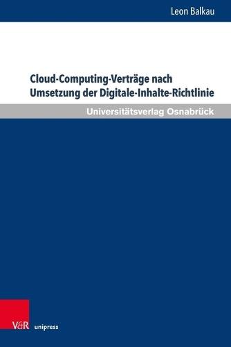 Cloud-Computing-Vertrage Nach Umsetzung Der Digitale-Inhalte-Richtlinie